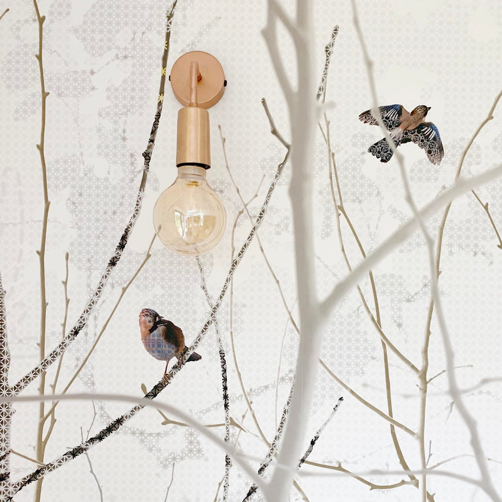 Sleek Edison Wall Light
