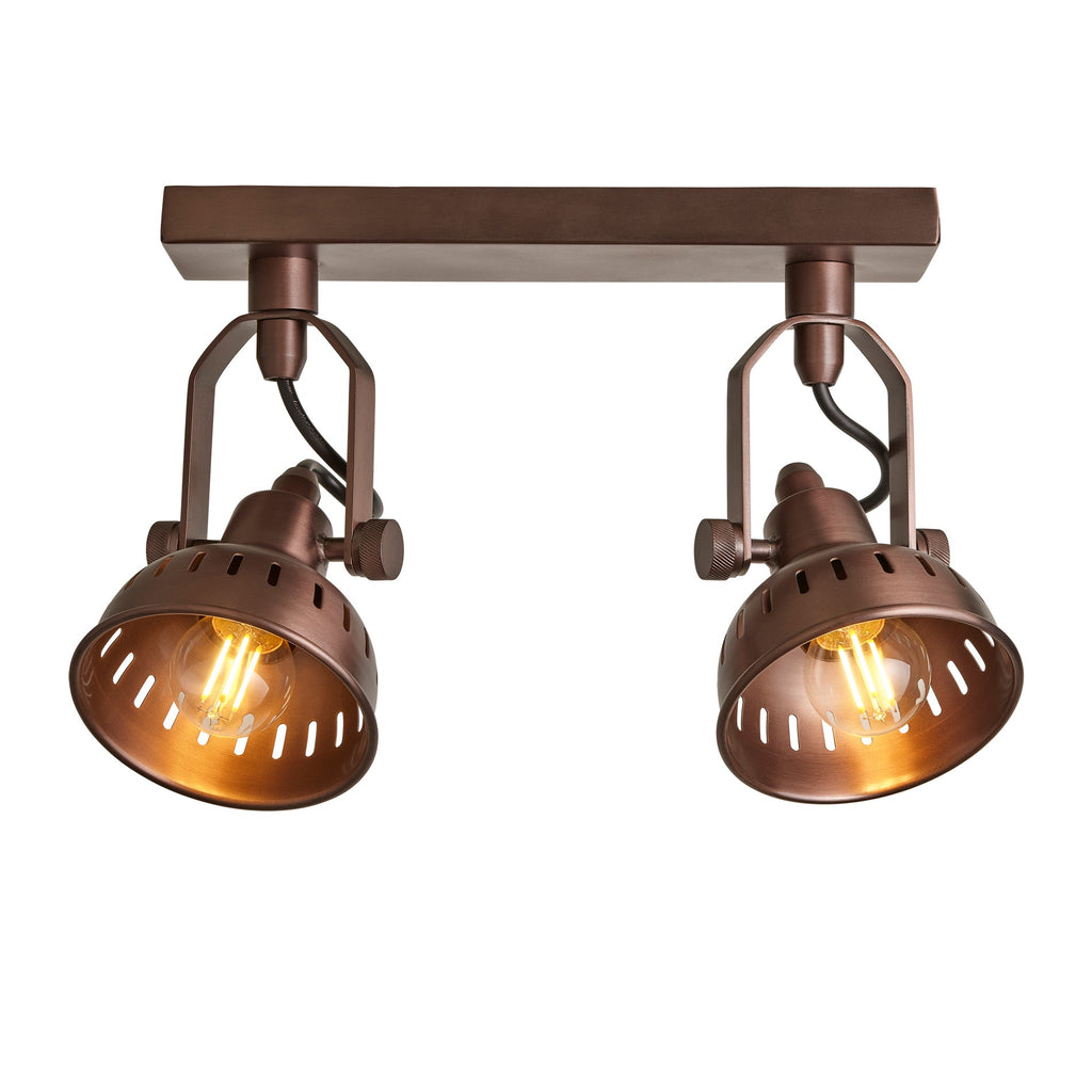 Swivel Spotlight Wall Light - Double