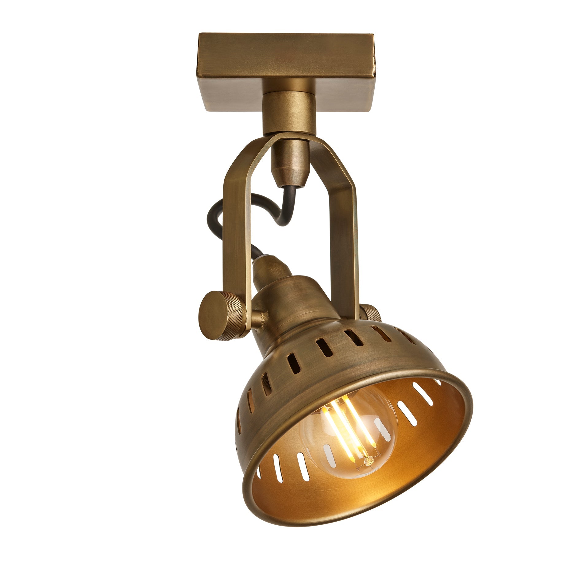 Swivel Spotlight Wall Light - Single