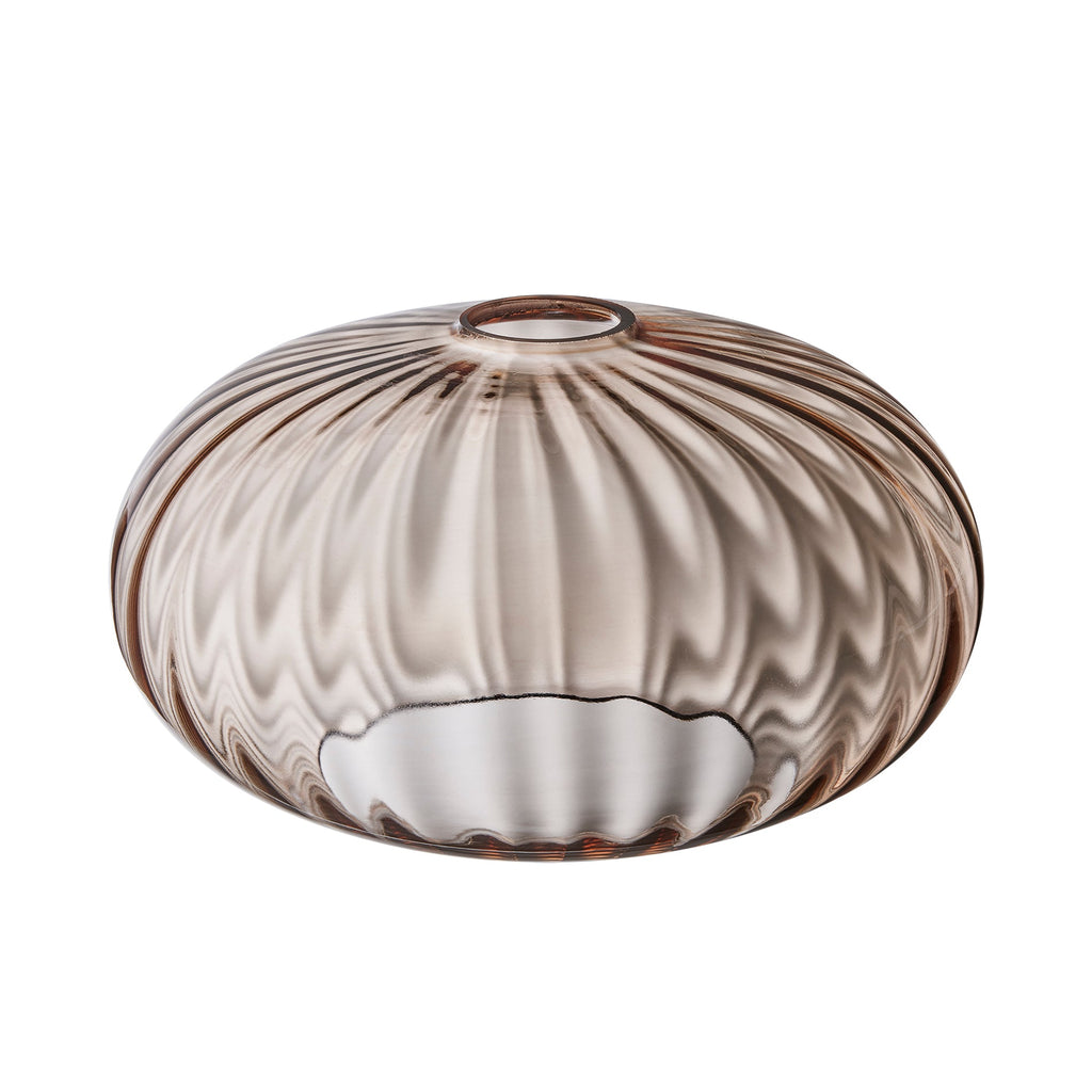 Chelsea Textured Glass Round Pendant Light - 10 Inch