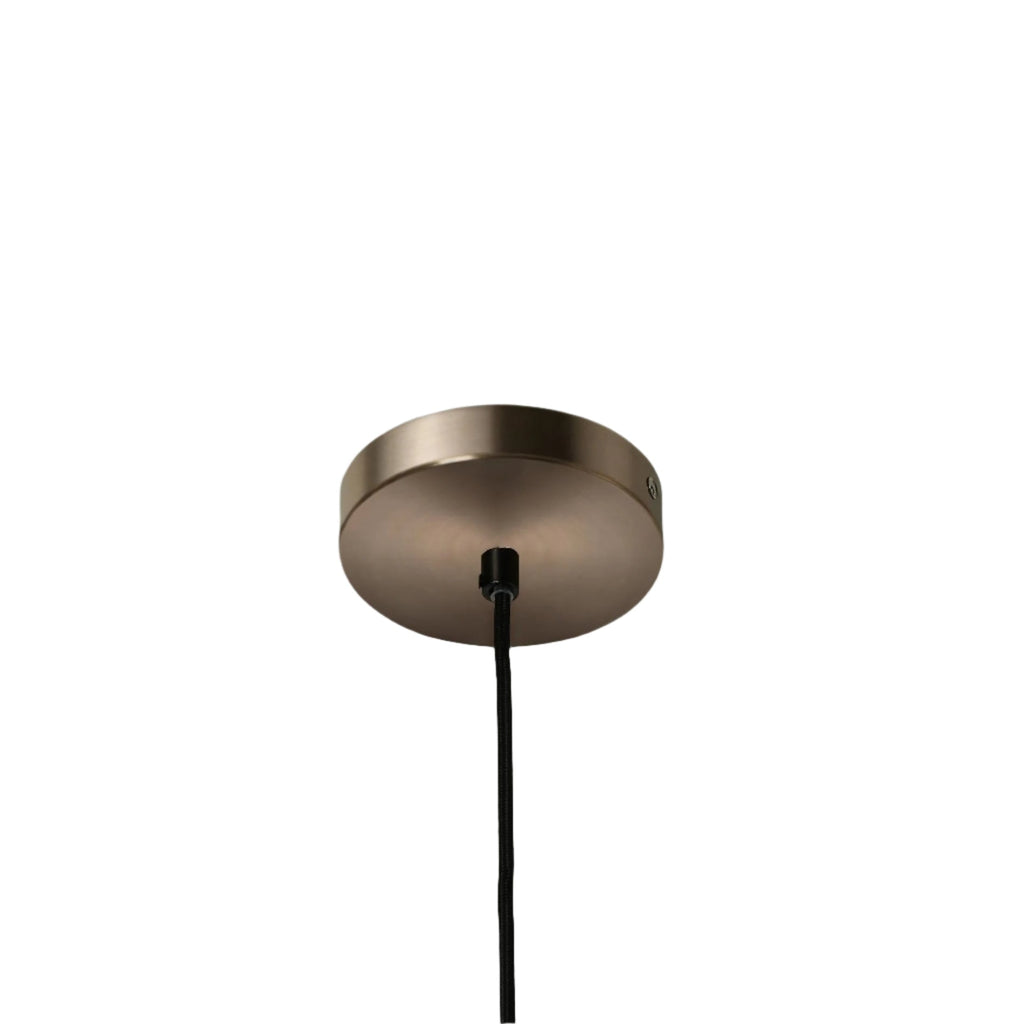 Wycombe Ceramic Umbrella Pleated Pendant Light - Natural